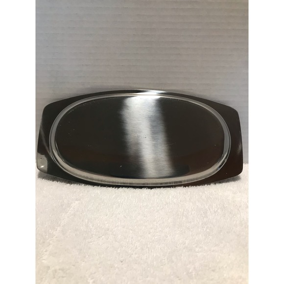 Vintage Creamer And  Sugar Bowl Set With Stainless Tray - Picture 9 of 11